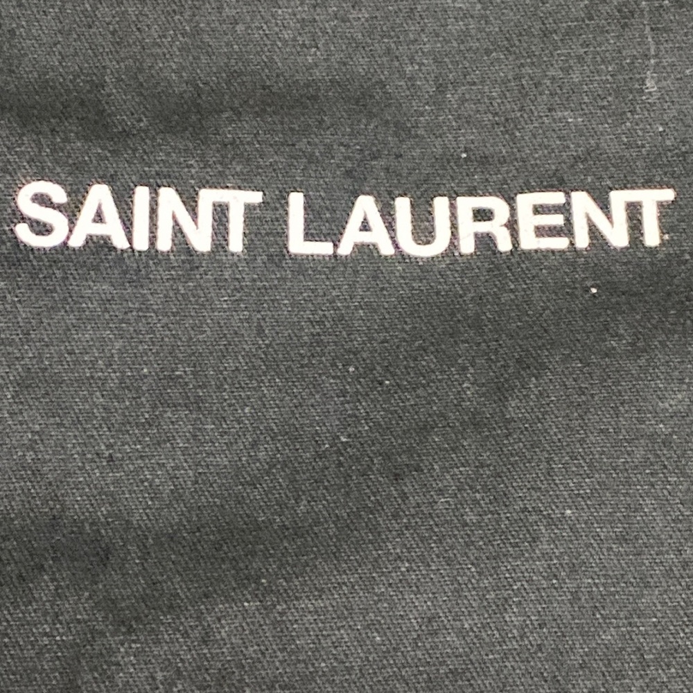 Saint Laurent drawstring dust bag 15” x 12” shoe or purse